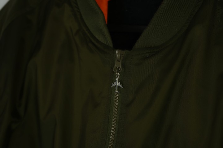 Kurtka lotnicza - Bomber jacket - MA-1 Pilot jacket - Kurtka Pilotka - Wojskowa - Detale lotnicze - Aviation
