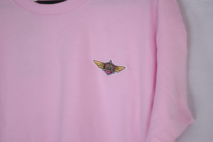 Koszulka lotnicza - Aviation -  - Aviation T-shirt - odzież lotnicza - wojskowa - różowa