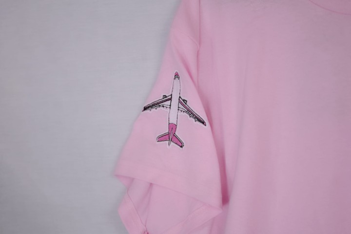 Koszulka lotnicza - Aviation -  - Aviation T-shirt - odzież lotnicza - wojskowa - różowa
