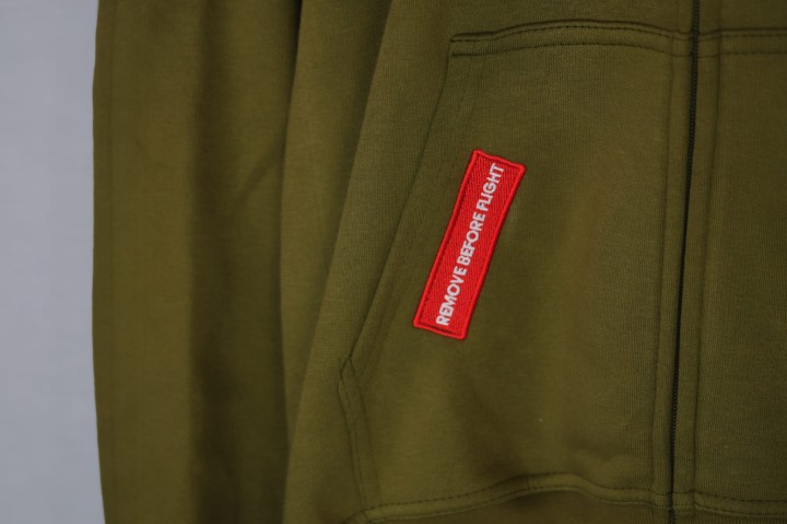 Bluza zasuwana lotnicza -  Aviation Zipper Hoodie - Lotnictwo - Aviation - odzież lotnicza - wojskowa - militarna - detale lotnicze
