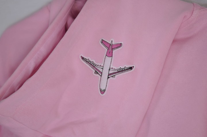 Bluza lotnicza - Aviation hoodie - odzież lotnicza - Lotnictwo - aviation - wojskowa - militarna różowa