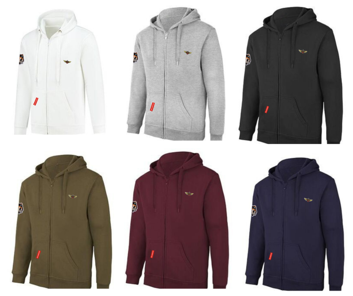 Bluza zasuwana lotnicza -  Aviation Zipper Hoodie - Lotnictwo - Aviation - odzież lotnicza - wojskowa - militarna