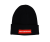 Czapka zimowa lotnicza - Aviation beanie hat - lotnictwo - militaria - aviation - Czarna - black
