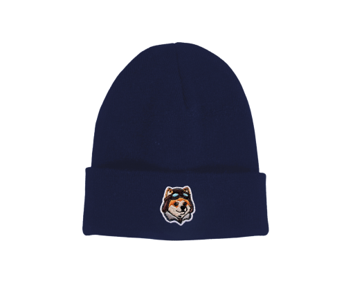 Czapka zimowa lotnicza - Aviation beanie hat - lotnictwo - militaria - aviation - Granatowa - Navy