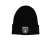 Czapka zimowa lotnicza - Aviation beanie hat - lotnictwo - militaria - aviation - czarna - balck