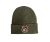Czapka zimowa lotnicza - Aviation beanie hat - lotnictwo - militaria - aviation - zielony- green