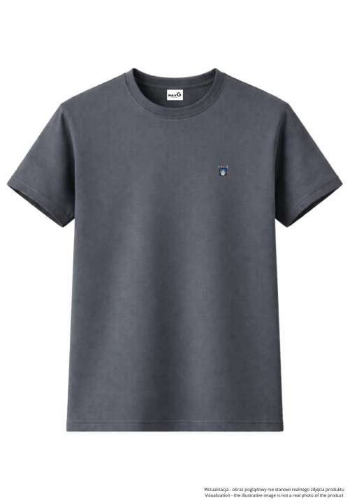Minimalist Pilot cat T-shirt - steel.png