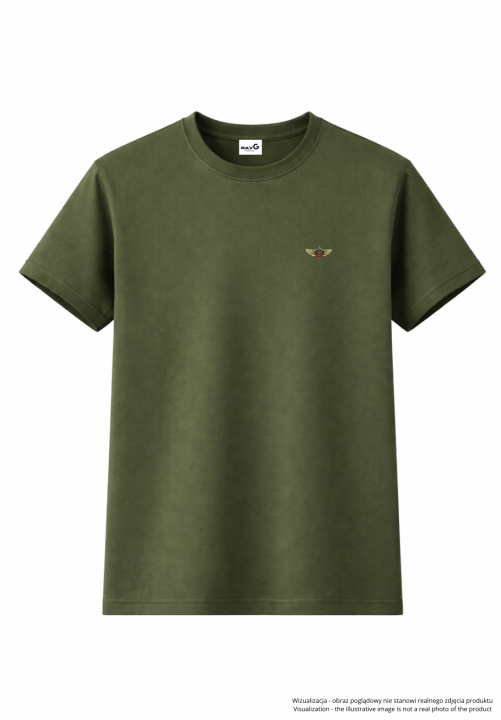 Minimalist wings T-shirt - green.png
