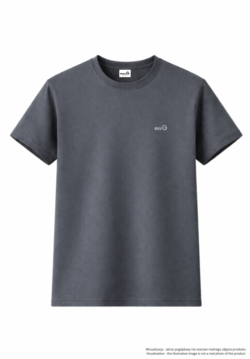 Minimalist ravG T-shirt - steel.png