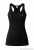 Minimalist aeronaut akita female tank top - Black.png