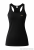 Minimalist wings female tank top - black.png